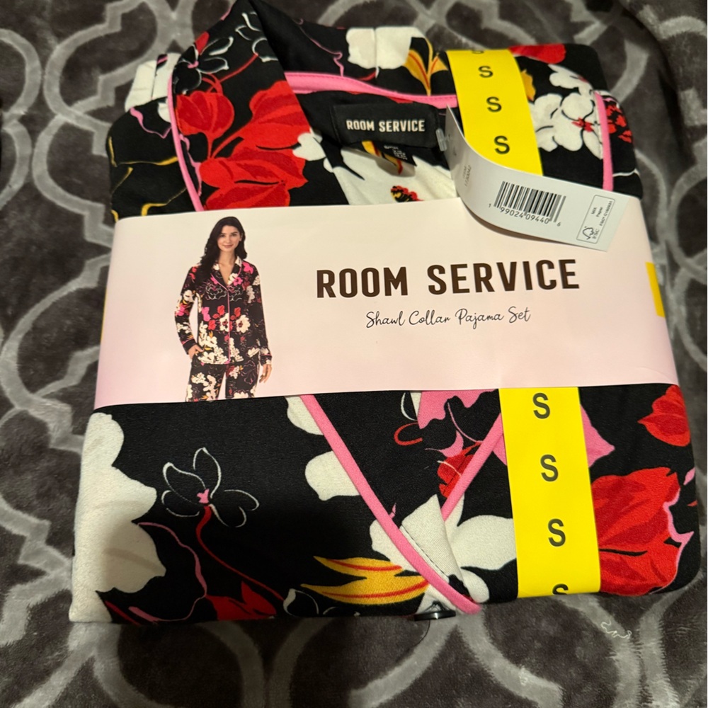 Room Service Floral Pajama Set